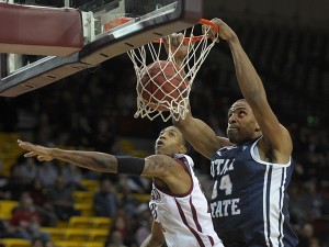 NMSU MBB vs USU