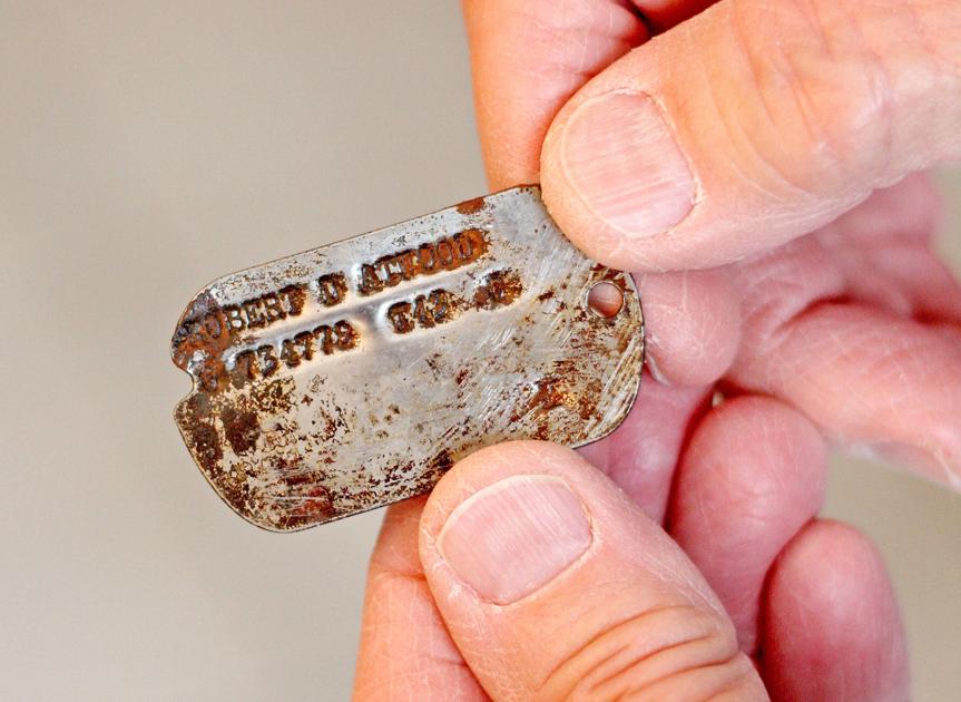 Out of the Blue: River Heights resident reconnects with father through WWII dog tag - The Herald Journal