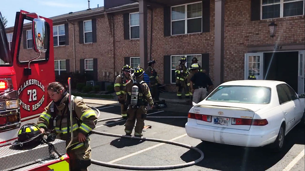 UPDATE Woman rescued from Clarksville apartment fire dies News