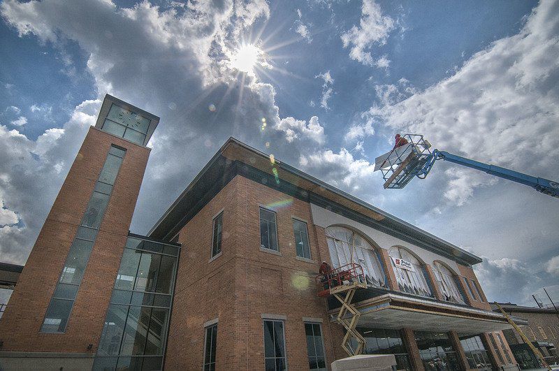 Falls train station coming into focus