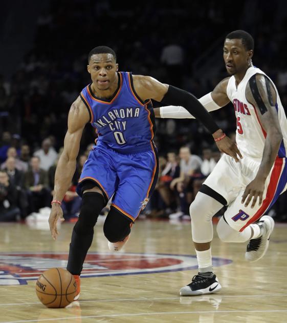 Thunder fall to Pistons, suffer fourth straight loss