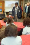 Tuskegee Airman uses aging years to motivate youngsters