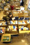 Valparaiso police distribute food baskets