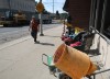 Broad St roadwork in Griffith