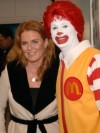 Sarah Ferguson and Ronald McDonald