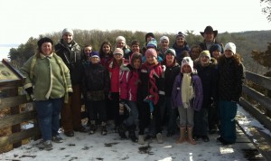 St. Mary's School Environmental Club views eagles