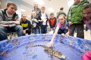 Families get in touch with nature at Liberty Elementary event