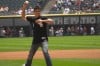 E.C. MMA star throws out first pitch before Sox pitcher's perfect game  