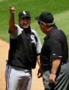 Sox win, Guillen rips ump  