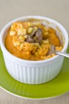 A sweet potato rendition of shepherd's pie  