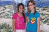 Anna Garcia and Brianna Crum participate in Porter County bee