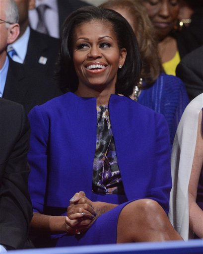 First lady fashion lights up debate stage
