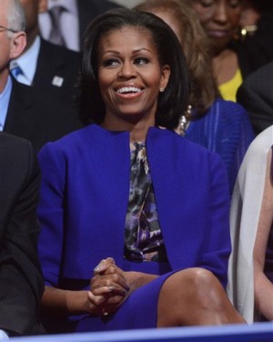 First lady fashion lights up debate stage