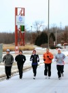 Running outside