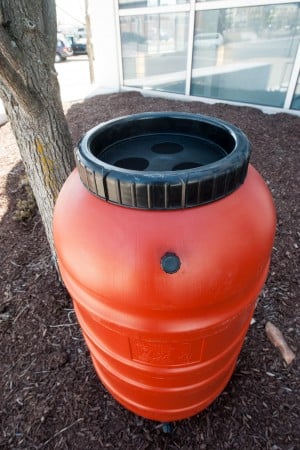 Rain barrels put free water to good use