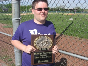 Brayfield North-South All-Star Football Game selection as student manager