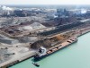 Dock wall collapses under cargo weight at ArcelorMittal Burns Harbor