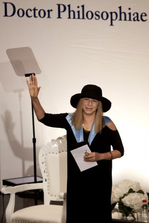 In Israel, Streisand slams treatment of women