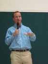 Peyton Manning visits Cedar Lake school