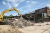 Karate building leveled to pave way for C.P.'s new library