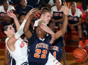 Munster gets 11th straight over West Side from long range