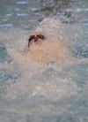Munster's Kevin Behrens was second in the 100-yard backstroke