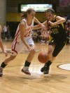 Crown Point's Kendall Brown is guarded