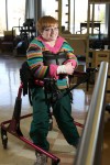 Woman defies odds and learns to walk and talk