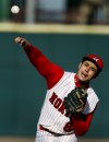 Morton's starting pitcher Aurelio Cazares