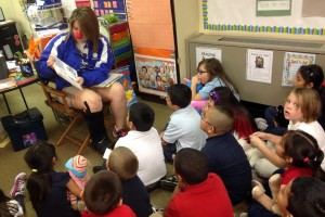 Clark High School students mentor elementary schools as part of 'Timeout for Reading'