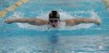 LaPorte's Carly Jackson swims her winning race in the 100 butterfly