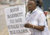 Protesters chime in on McDermott's comments  