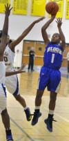 Bloom's Danielle King, Crete-Monee's Sarah Hamphrey