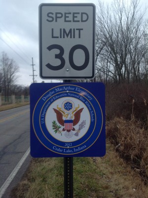 Cedar Lake recognizes National Blue Ribbon school
