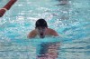 Calumet's Tyler Webb helped his team place ninth in the 200-yard medley relay at Saturday's LaPorte Sectional.