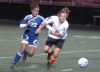 Michigan City's Kiara Hernandez and Westville's Katie Piotrowski 