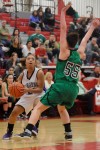 Merrillville's Brianna Thompson, Valparaiso's Alyssa Gates