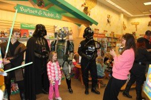 Darth Vader joins fans to promote literacy