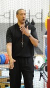 Former Crete-Monee and Duke University basketball star Phil Henderson