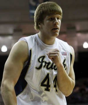 Harangody recognized at alma mater for college success  