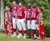 Peyton Manning, Jeff Saturday, Reggie Wayne, Robert Mathis