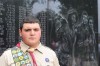 Scout project ensures Memorial Wall area looks its best