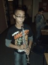 Myers Elementary fifth graders tryout instruments