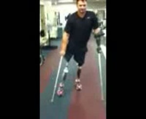 John Masson walking