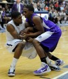 Merrillville's Anton Redmon and M.C.'s Alajowon Edwards