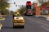 Crews repave street in Valparaiso