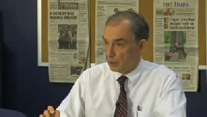 VIDEO: Visclosky talks with The Times (1 of 3)