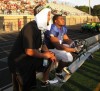 Merrillville defensive lineman Matt Nea