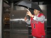 `Umbrella Man' a Bulls fan