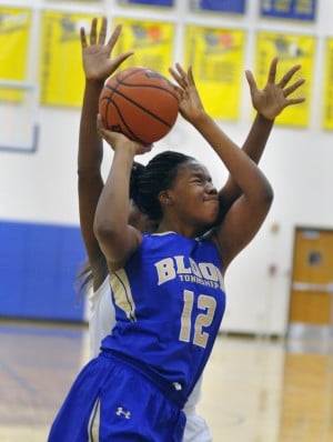 Bloom's Bria Gaines a team-first player; senior passes 1,500 point and 800 rebound mark